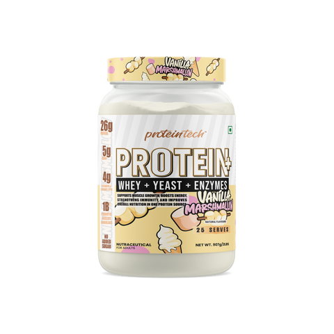 Protein Plus With Whey + Yeast + Enzymes | 25 Serves